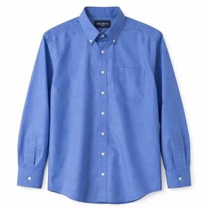 Nordstrom Smartcare Traditional Fit Button Down Dress Shirt Mens 16.5 36 Blue
